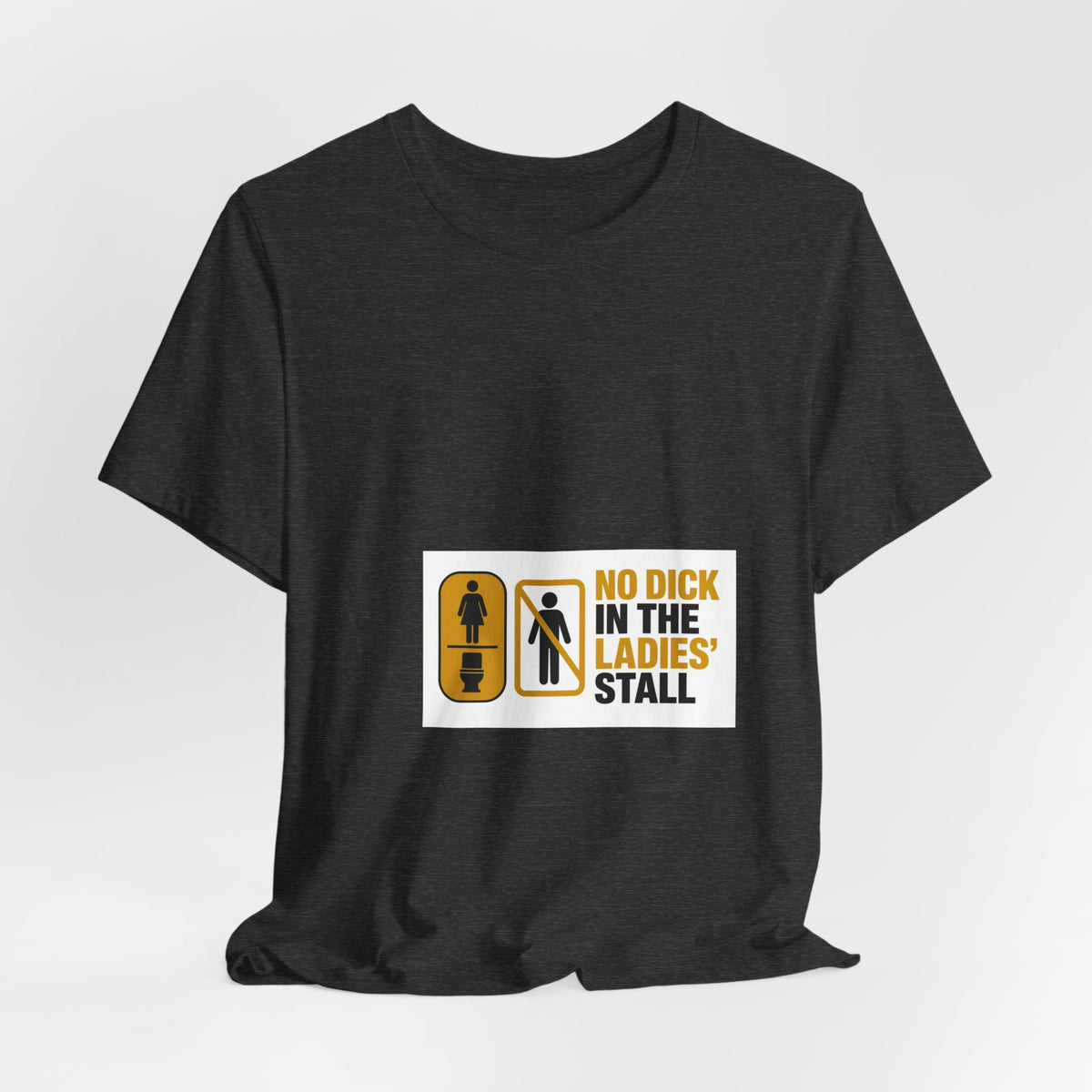 No Dick In The Ladies Stall Tee | I Like Offending You