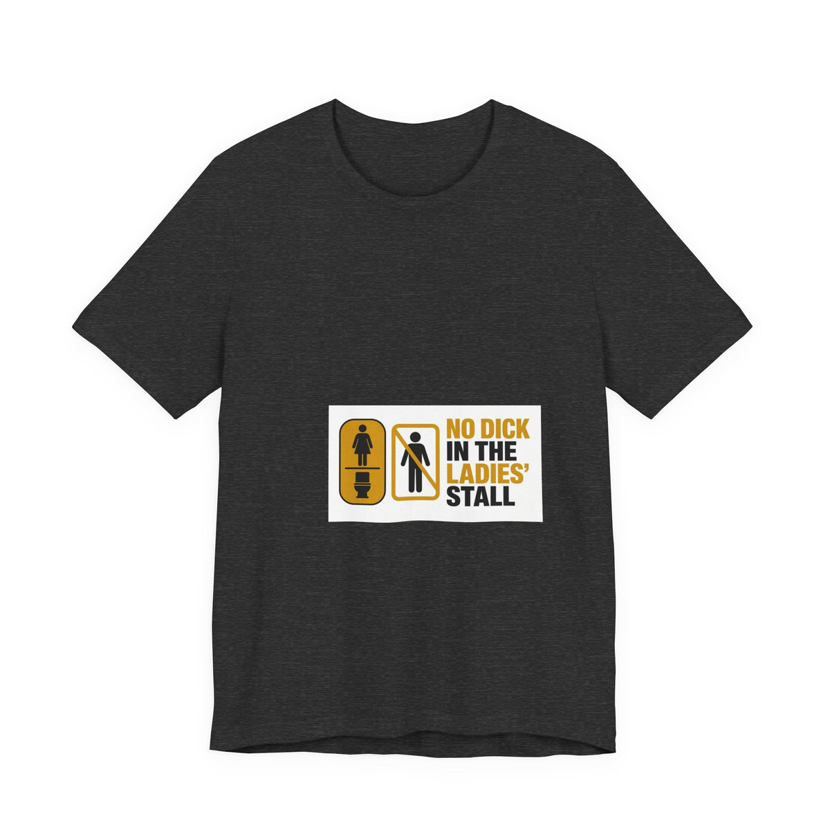 No Dick In The Ladies Stall Tee | I Like Offending You