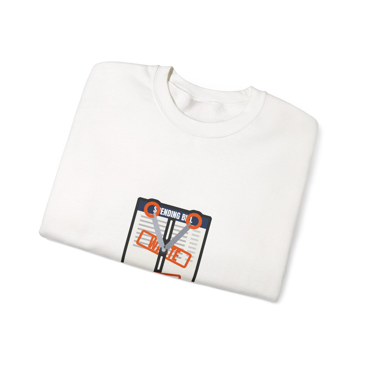 Cut The Waste Congress Won't Crewneck Sweatshirt | I Like Offending You